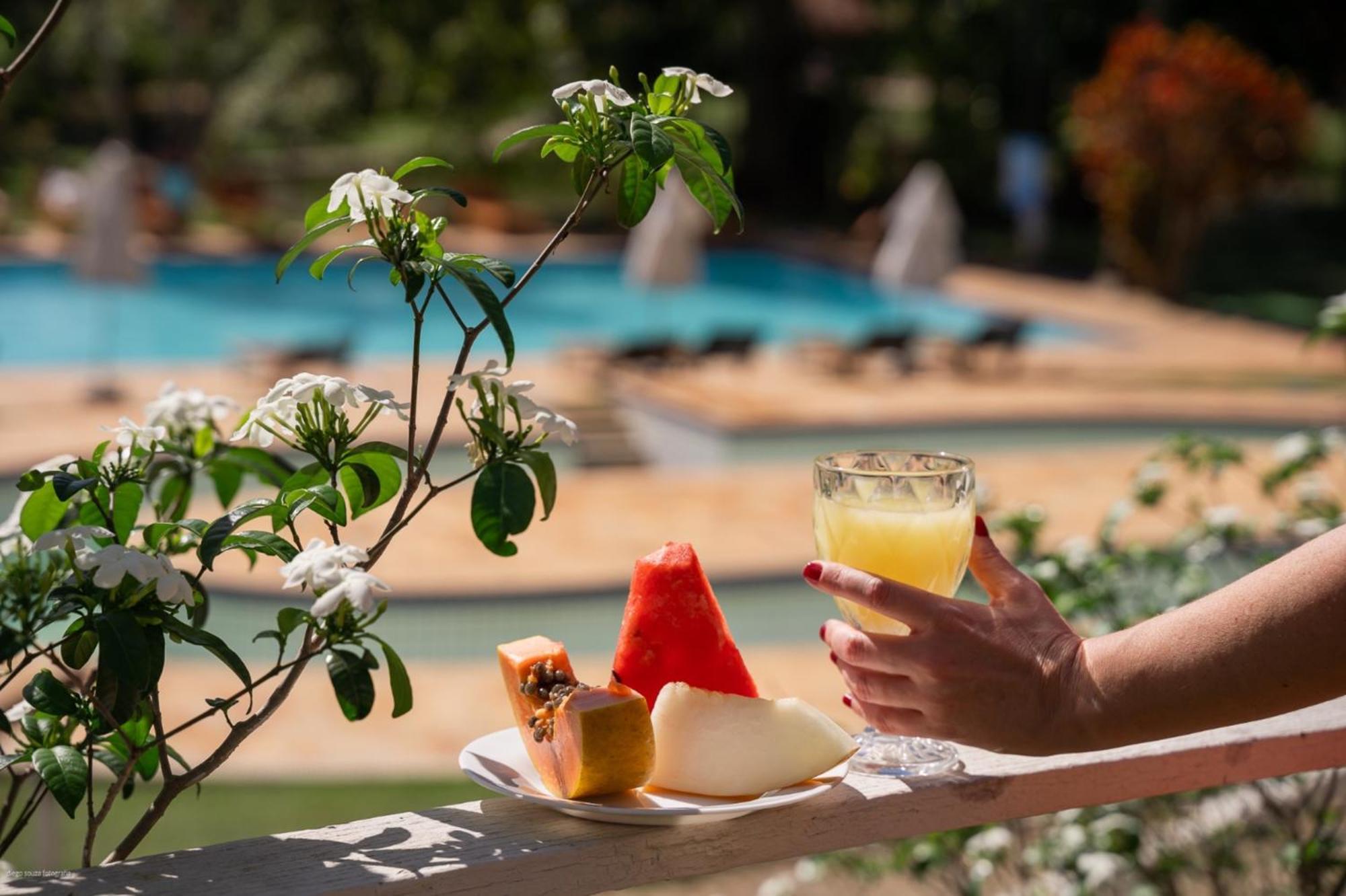 Hotel Fazenda Cachoeiras De Cavaru ヴァソウラス エクステリア 写真