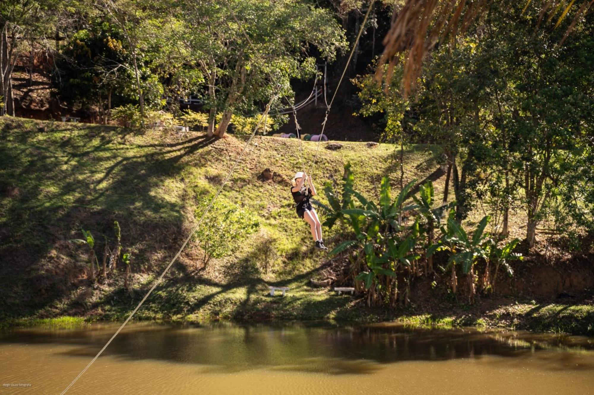 Hotel Fazenda Cachoeiras De Cavaru ヴァソウラス エクステリア 写真